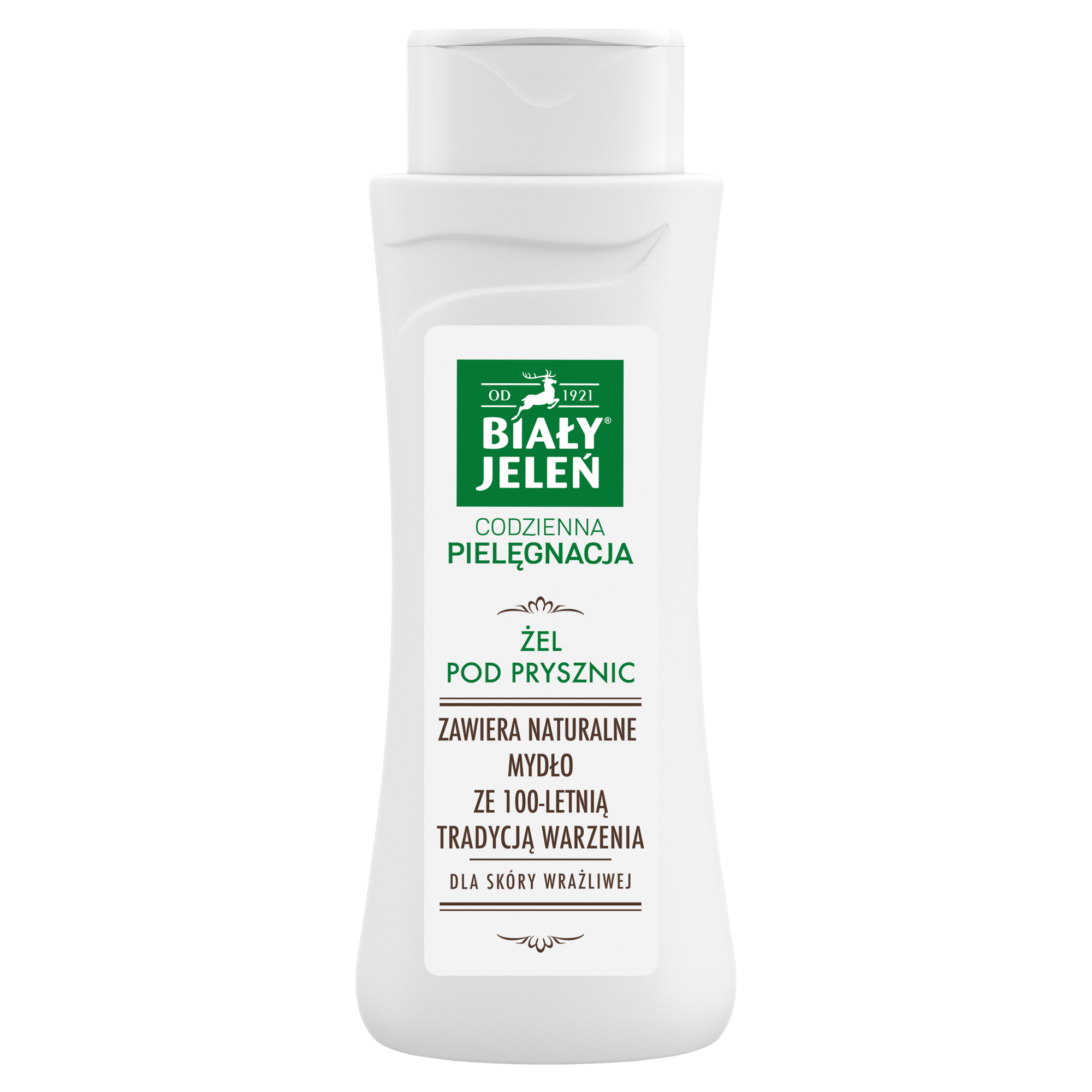 Biały Jeleń, Żel pod prysznic z naturalnym mydłem, 300 ml zdjęcie