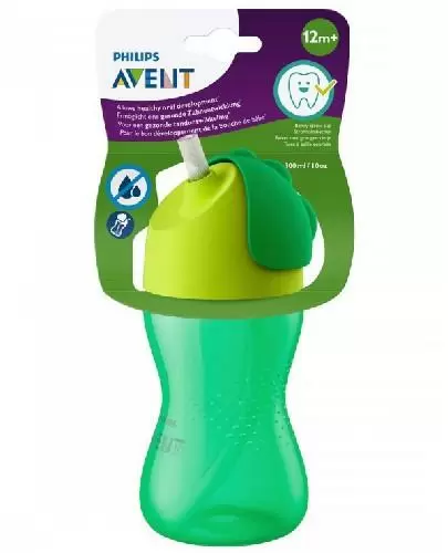 AVENT Kubek z giętką słomką 798/01 12 m+, 300 ml zdjęcie