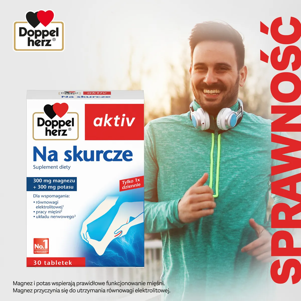 Doppelherz Aktiv Na skurcze 30 tabletek