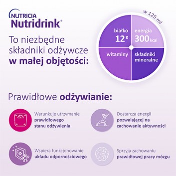 Nutridrink o smaku waniliowym 4x 125 ml