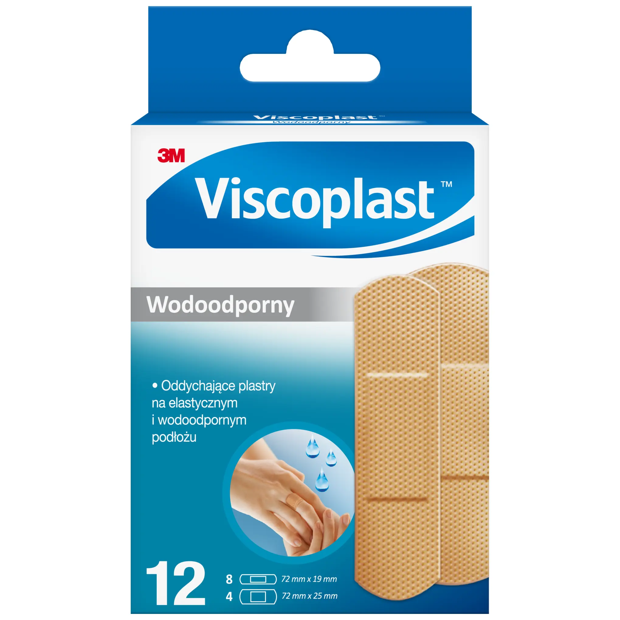 Viscoplast Wodoodporny plastry 12 sztuk zdjęcie