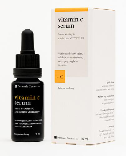 Dermash Cosmetics Serum witaminy C, 15 ml cena, opinie, zastosowanie zdjęcie
