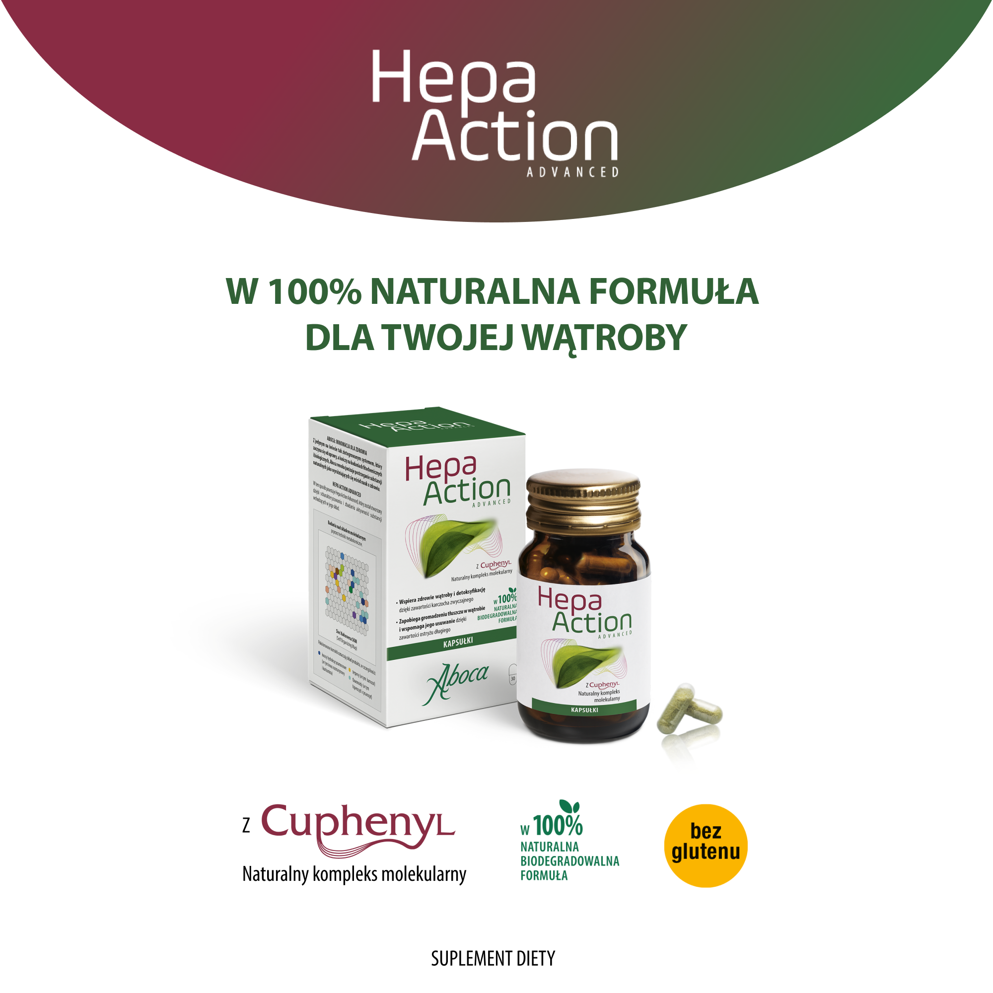 Hepa Action Advanced 30 kapsułek