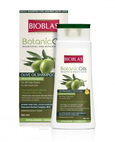 Bioblas Szampon z oliwy z oliwek, 360 ml, cena, wskazania, właściwości zdjęcie