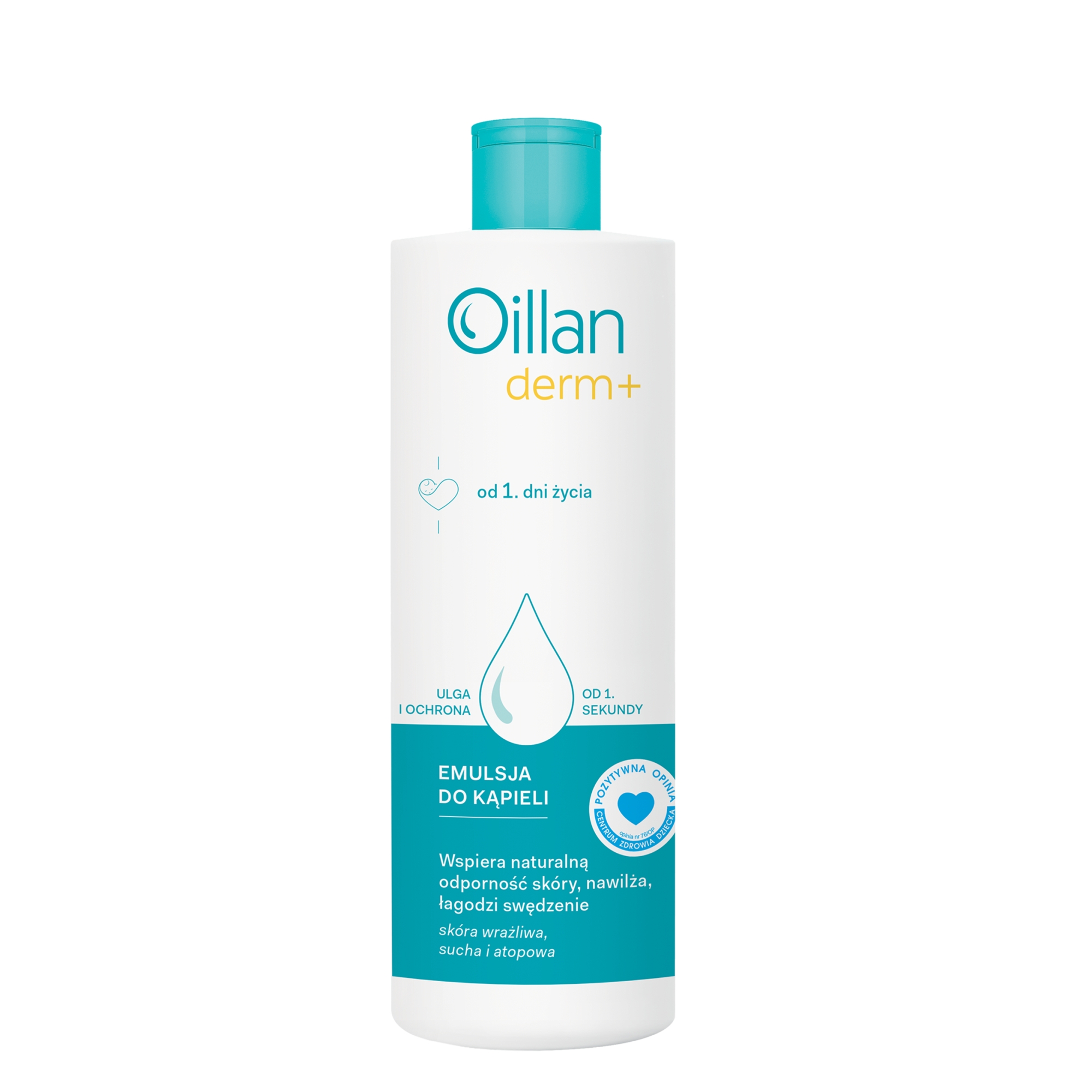 Oillan Derm+, emulsja do kąpieli, 400 ml