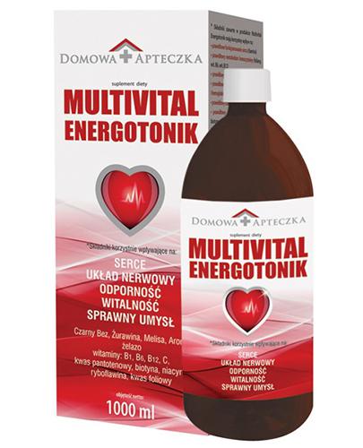 Domowa Apteczka Multivital Energotonik serce układ nerwowy, 1000 ml, cena, opinie, składniki zdjęcie