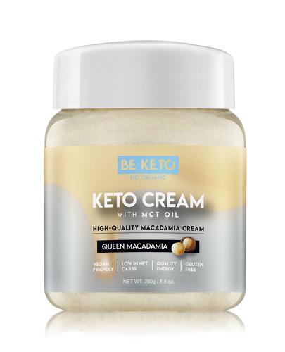 BeKeto KETO Queen Macadamia + MCT Oil, 250 g, cena, wskazania, właściwości zdjęcie