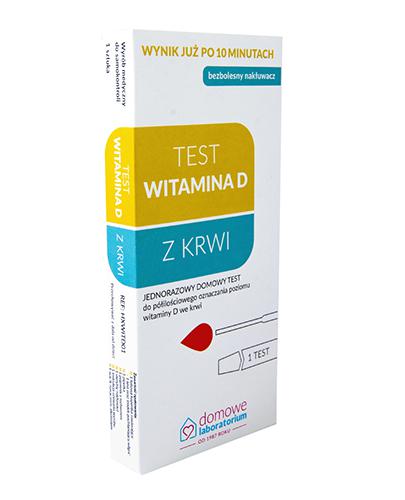 Test Witamina D z krwi, 1 szt., cena, opinie, wskazania zdjęcie