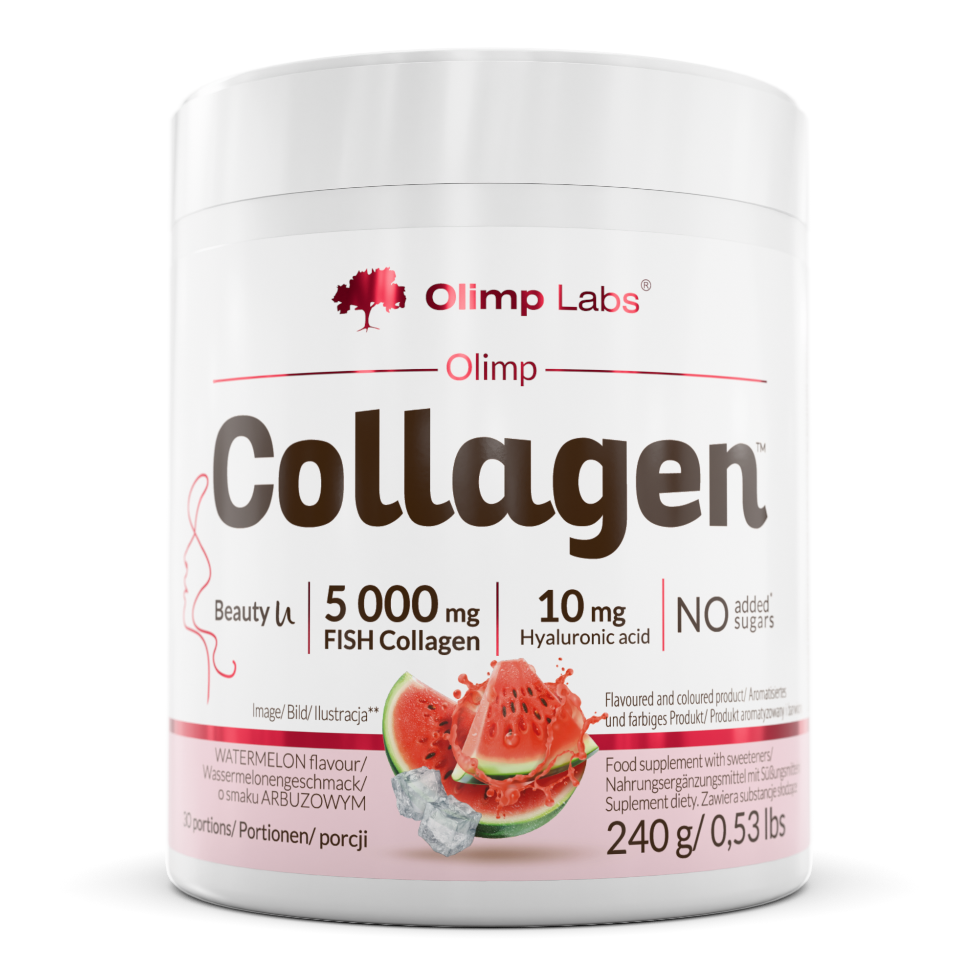 Olimp Labs Collagen, proszek, smak arbuzowy, 240 g zdjęcie