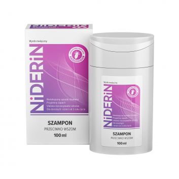NIDERIN Szampon przeciwko wszom, 100 ml