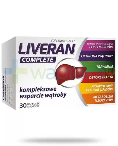 Liveran Complete wsparcie wątroby 30 kapsułek zdjęcie