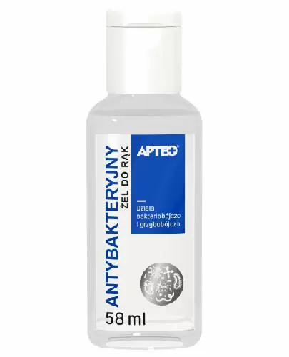 Apteo Antybakteryjny żel do rąk 58 ml zdjęcie