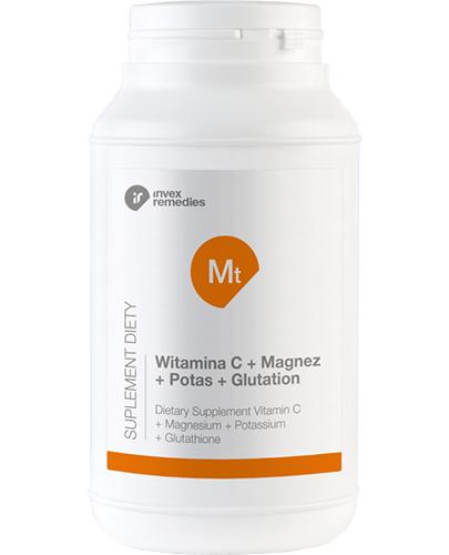 Invex Remedies Witamina C + Magnez + Potas + Glutation - 450 g - cena, opinie, stosowanie zdjęcie
