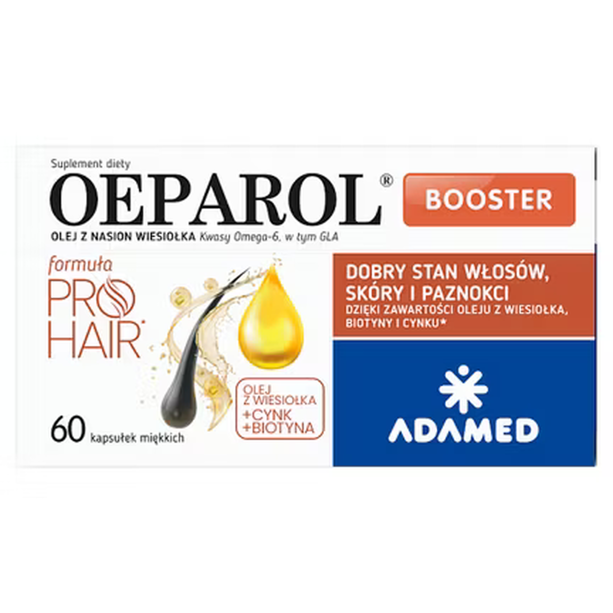 Oeparol Booster, 60 kapsułek zdjęcie