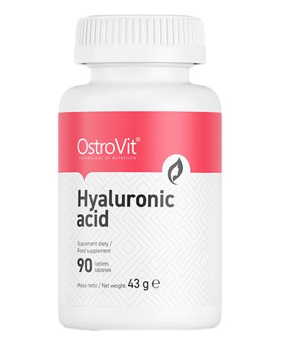 OstroVit Hyaluronic Acid - 90 tabl. - cena, opinie, dawkowanie zdjęcie