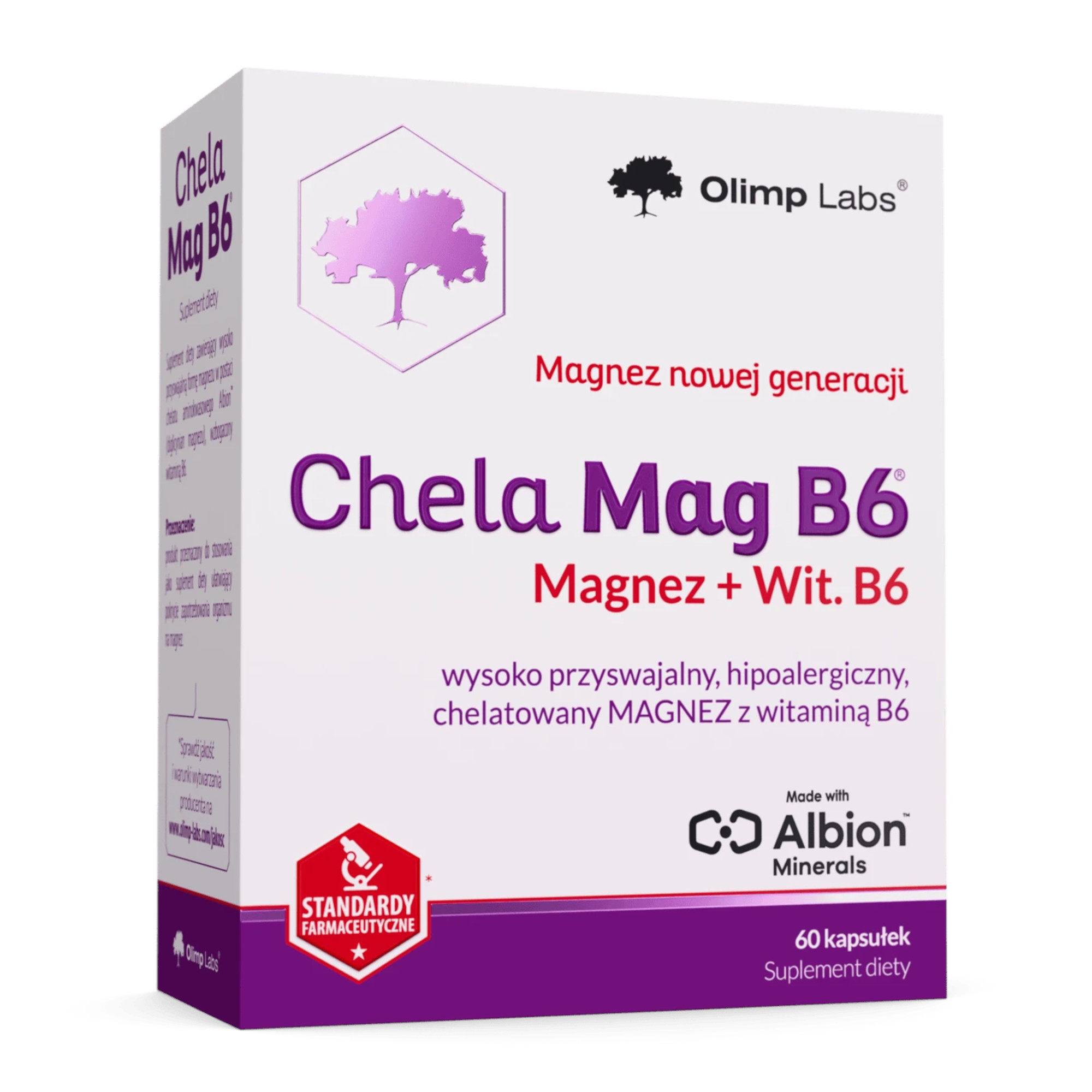 Olimp, Chela-Mag B6 Magnez + Witamina B6, kapsułki, 60 sztuk zdjęcie