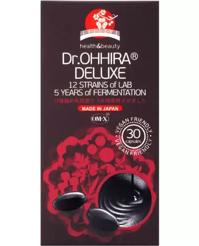 Dr. Ohhira Deluxe 12 gatunków bakterii kwasu mlekowego 30 kapsułek miękkich zdjęcie