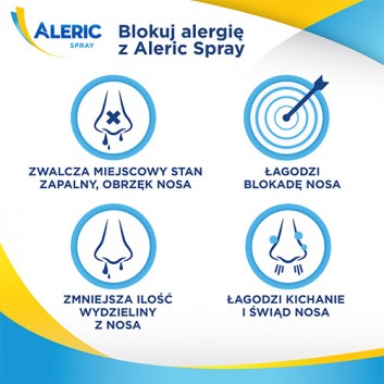 Aleric Spray 50 µg/dawkę aerozol do nosa zawiesina 140 dawek