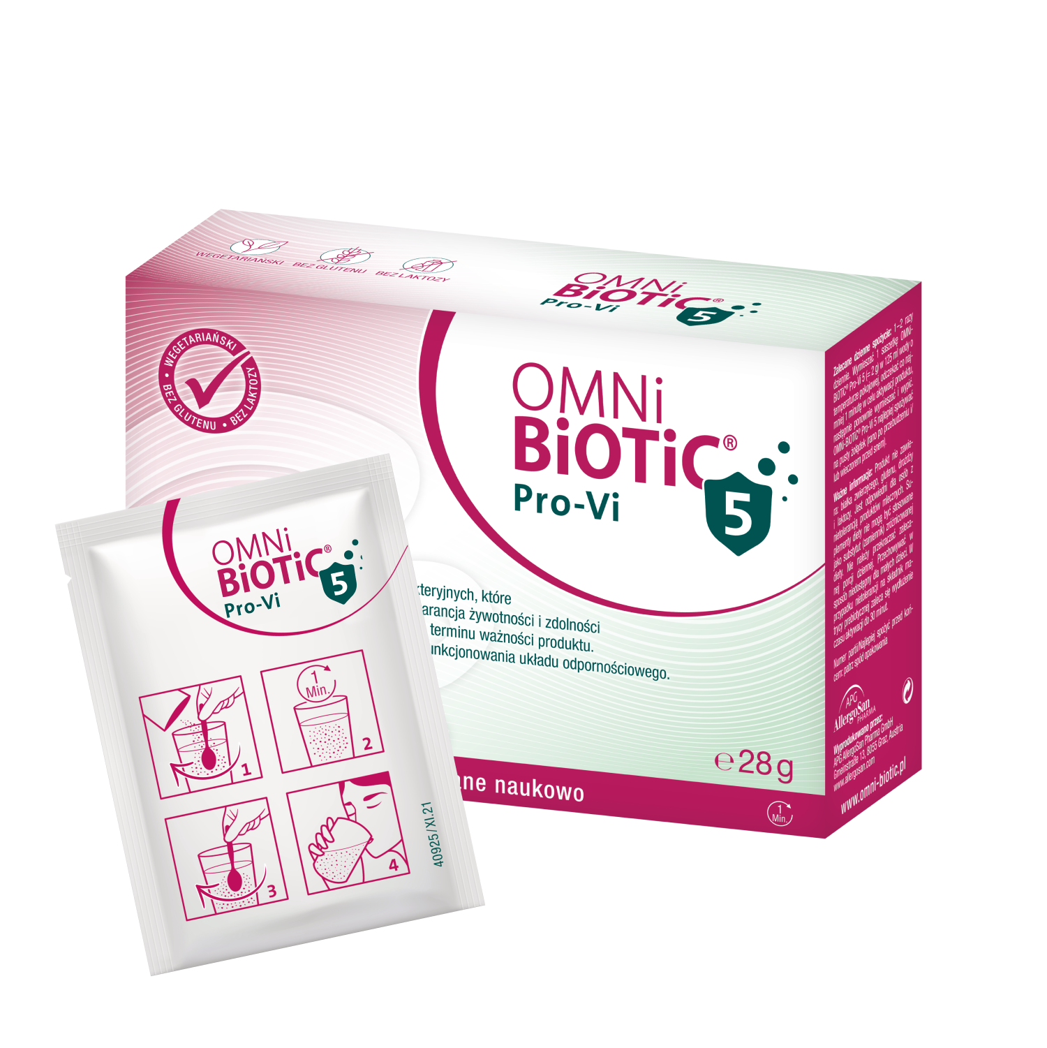 Omni-Biotic Pro-Vi 5, proszek, 14 saszetek