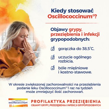 Oscillococcinum granulki 30 dawek