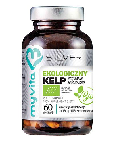 MyVita Silver Pure 100 % Kelp Bio, 60 kaps., cena, opinie, właściwości zdjęcie
