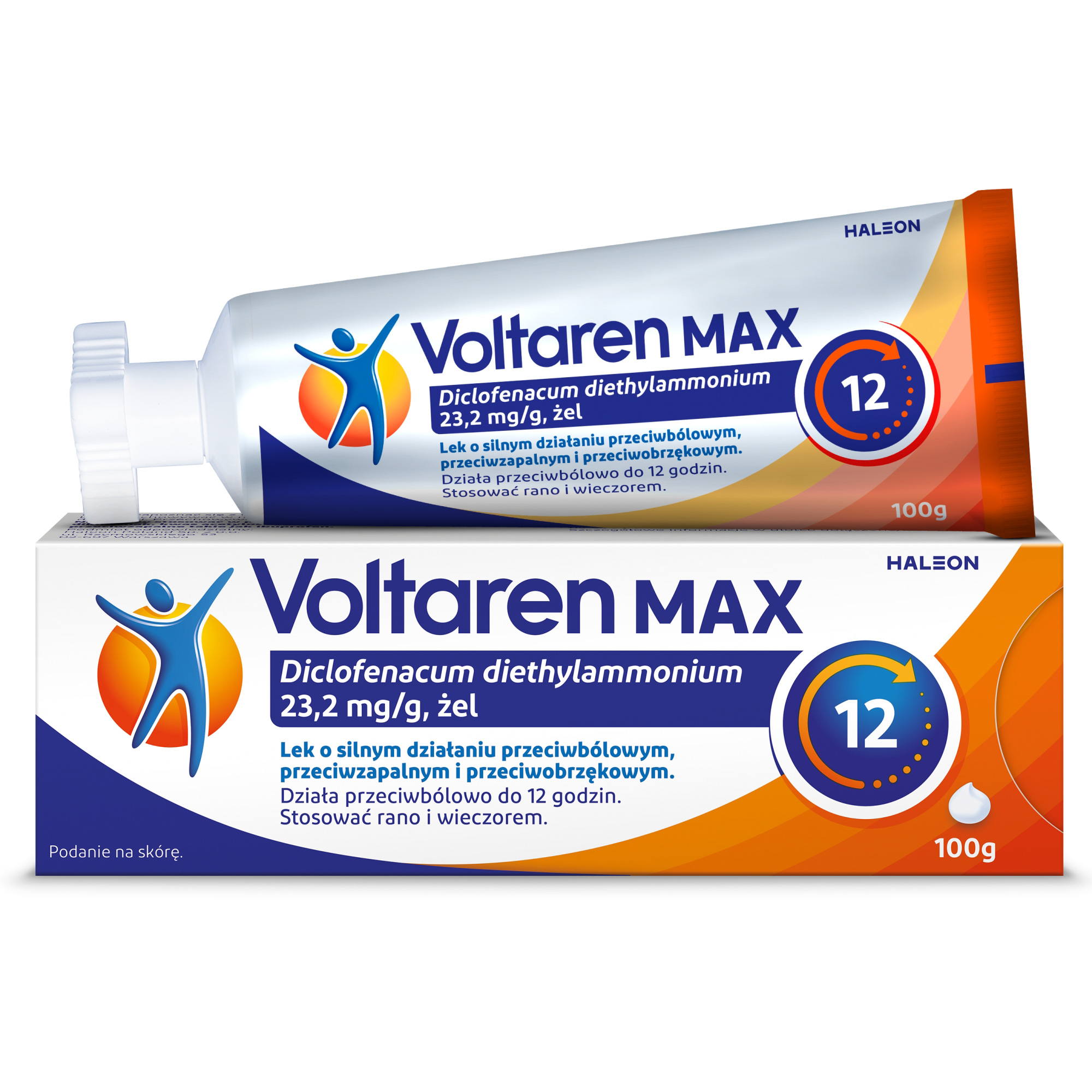 Voltaren Max 23,2 mg/g żel przeciwbólowy i przeciwzapalny 100 g zdjęcie