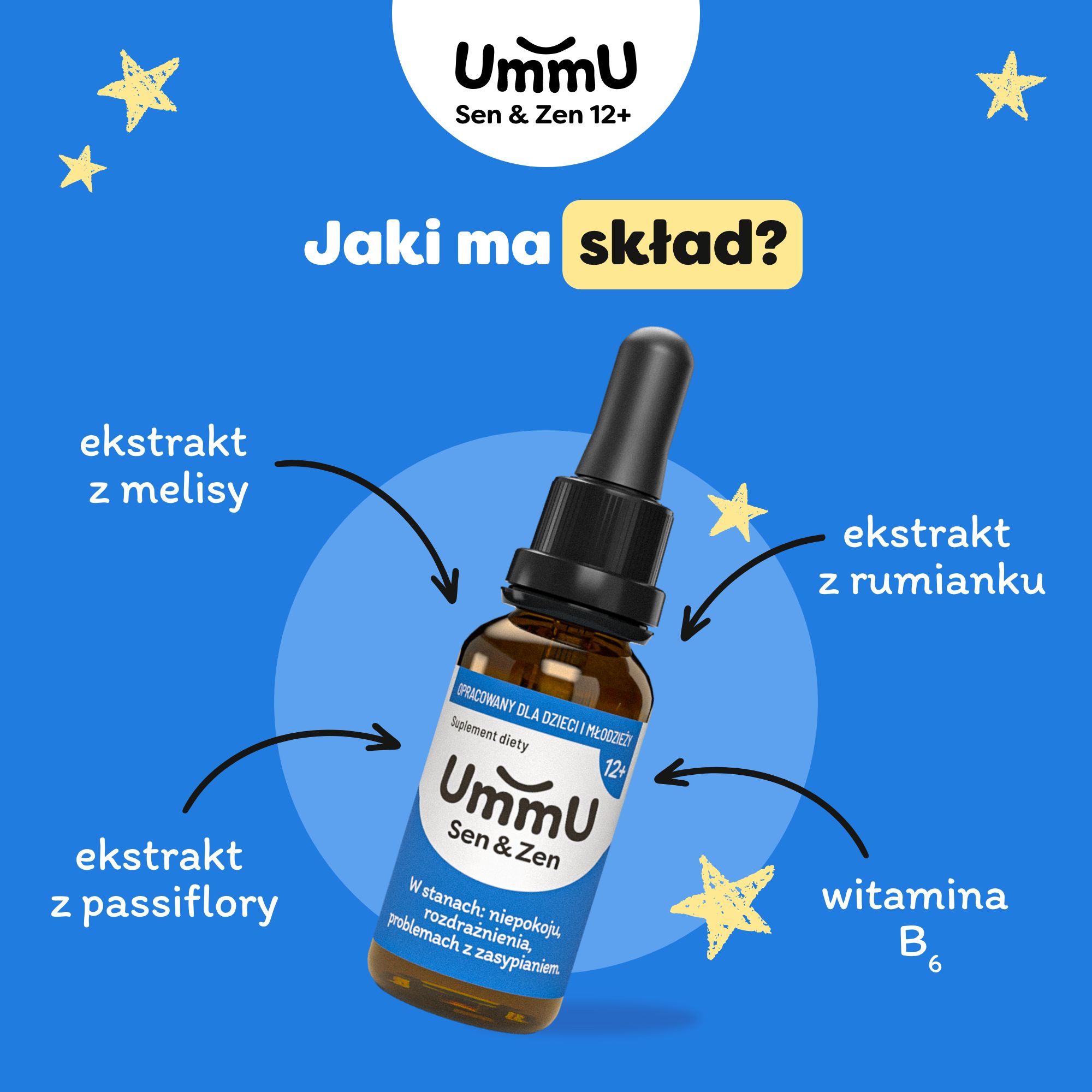 UmmU Sen&Zen 12+ krople, 30 ml