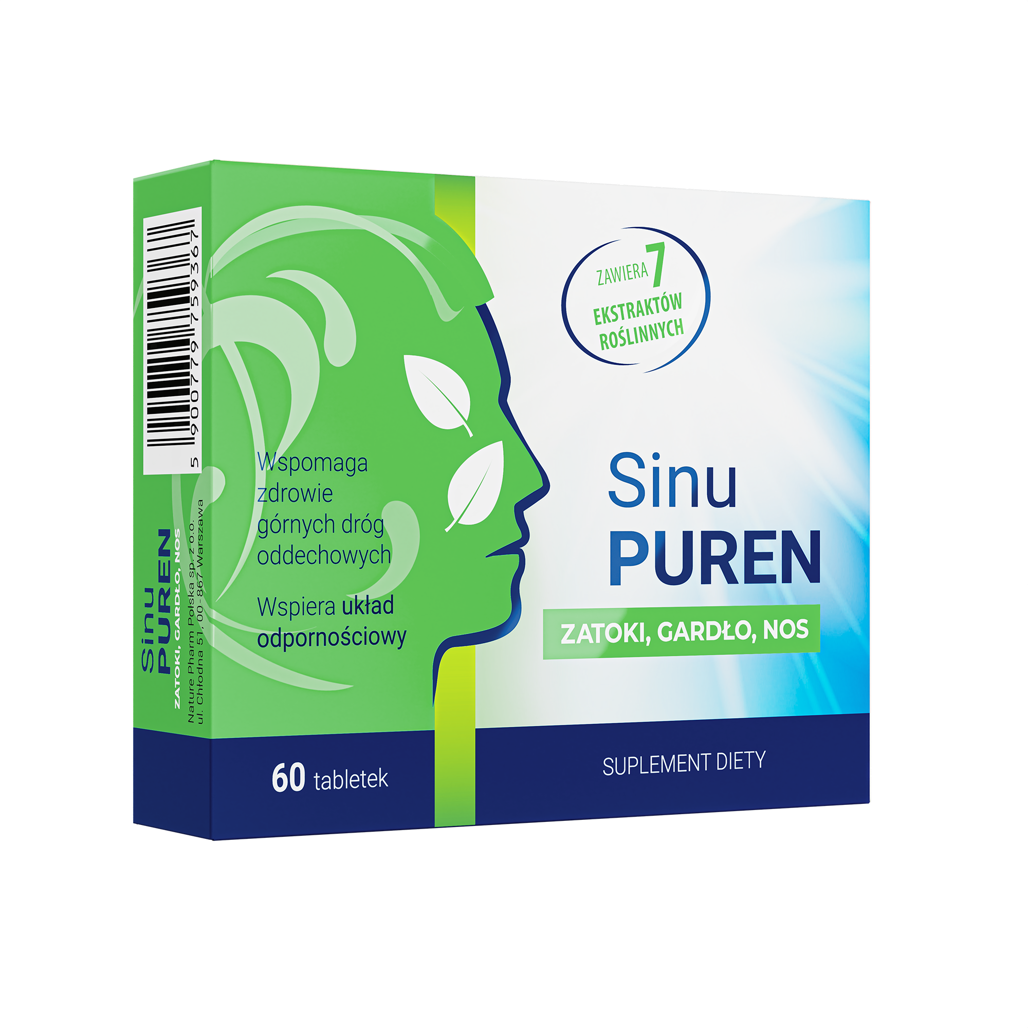 SinuPuren, 60 tabletek