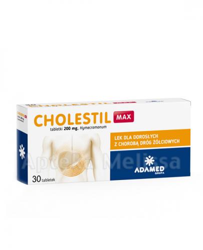 CHOLESTIL MAX 200 mg, 30 tabletek zdjęcie