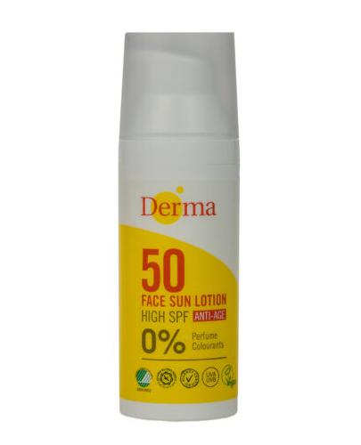 Derma Sun Krem przeciwsłoneczny do twarzy SPF50 - 50 ml  zdjęcie