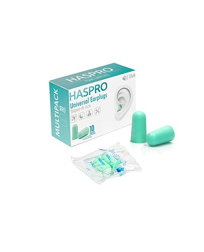 Haspro Universal Earplugs 38 dB Stopery do uszu kolor miętowy - 10 par / 20 szt. - cena, opinie, wskazania zdjęcie