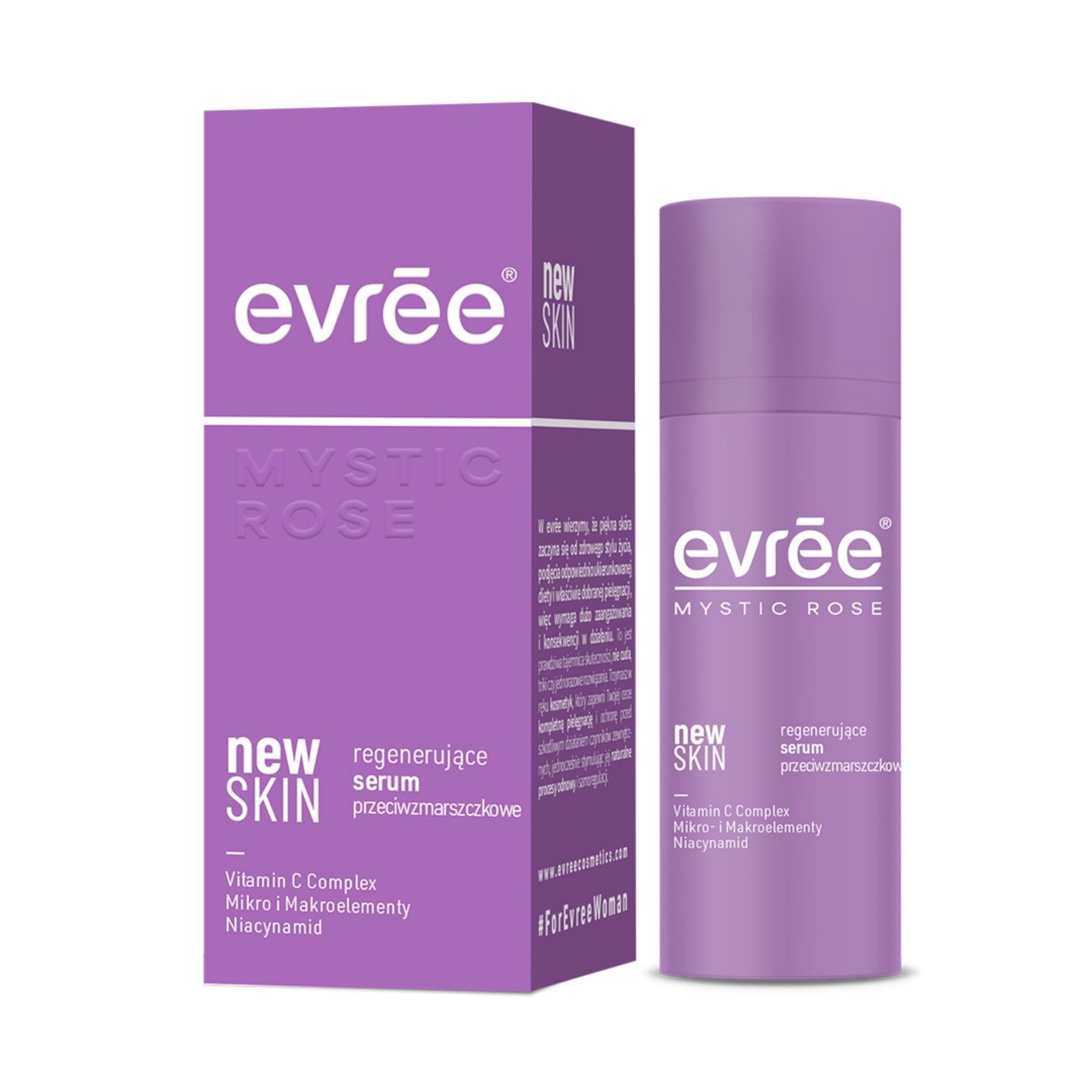 Evree Mystic Rose New skin Regenerujące serum przeciwzmarszczkowe, 30ml zdjęcie