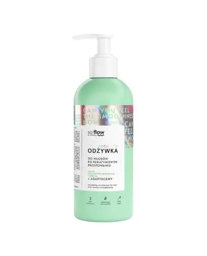 So!Flow, Odżywka wygładzająca do włosów po keratynowym prostowaniu, 400 ml zdjęcie