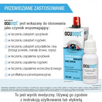 Ocusept krople do oczu 10 ml