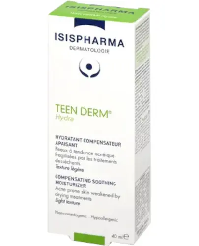 Isispharma Teen Derm Hydra krem nawilżający do skóry trądzikowej 40 ml zdjęcie