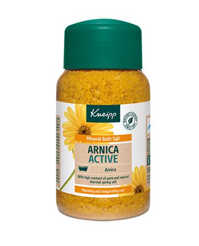 Kneipp Kryształki do kąpieli z soli mineralnej Arnica Active - 500 g zdjęcie