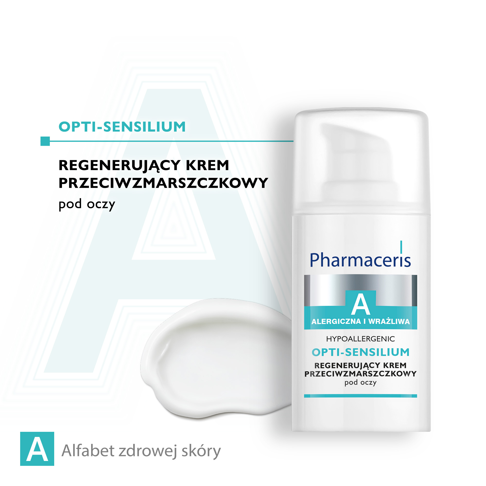 PHARMACERIS A OPTI-SENSILIUM, regenerujący krem przeciwzmarszczkowy pod oczy, 15 ml