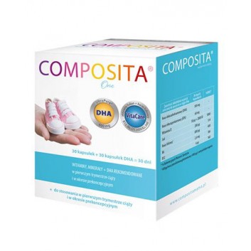 Composita One 30 kapsułek + 30 kapsułek DHA