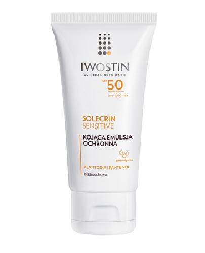 Iwostin Solecrin Sensitive Emulsja ochronna SPF 50+, 100 ml zdjęcie