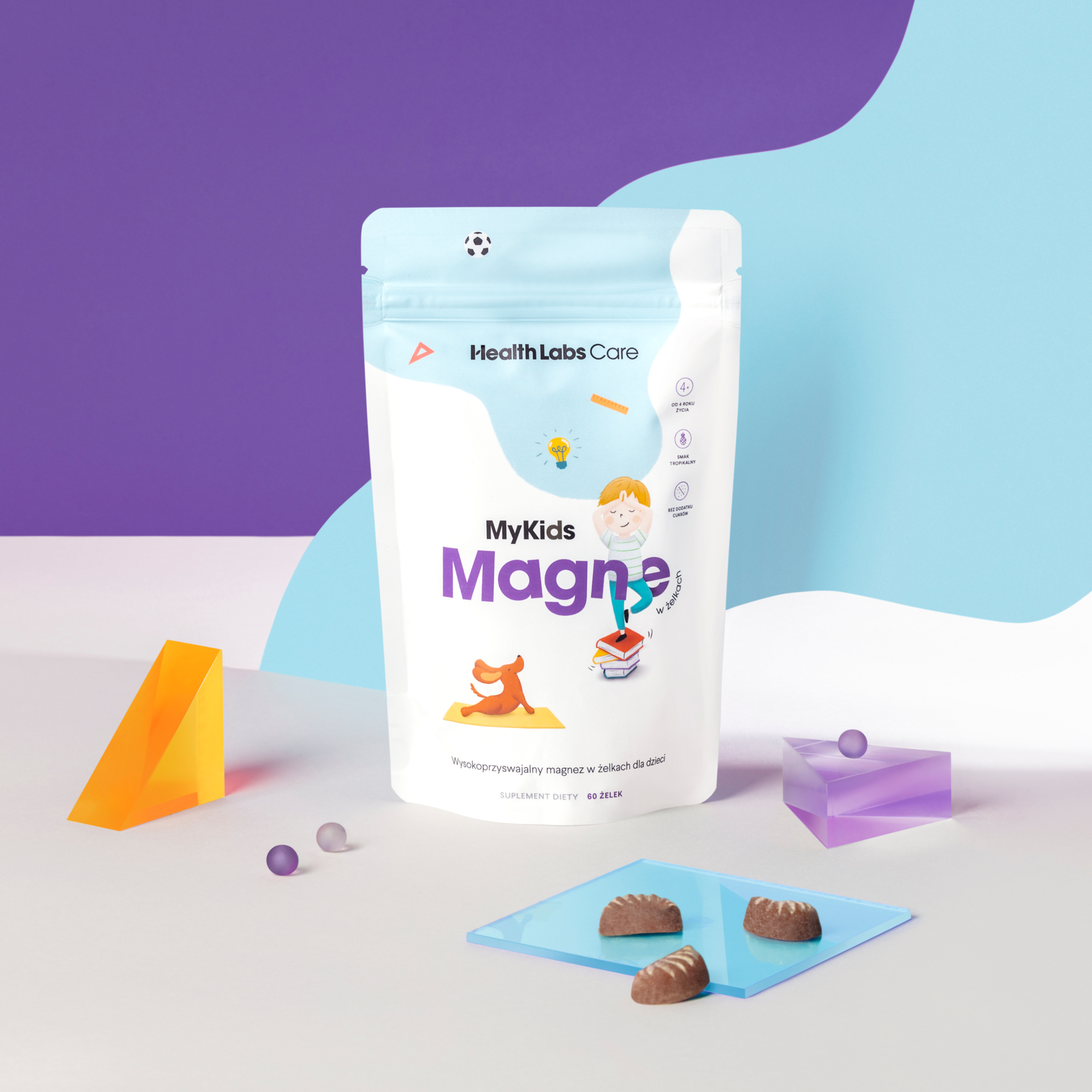 Health Labs Care, MyKids Magne, żelki, 60 sztuk