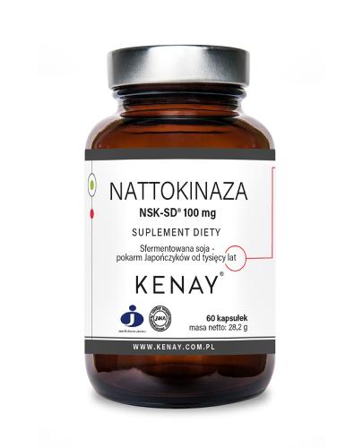 Kenay, Nattokinaza NSK-SD 100 mg, kapsułki, 60 sztuk zdjęcie