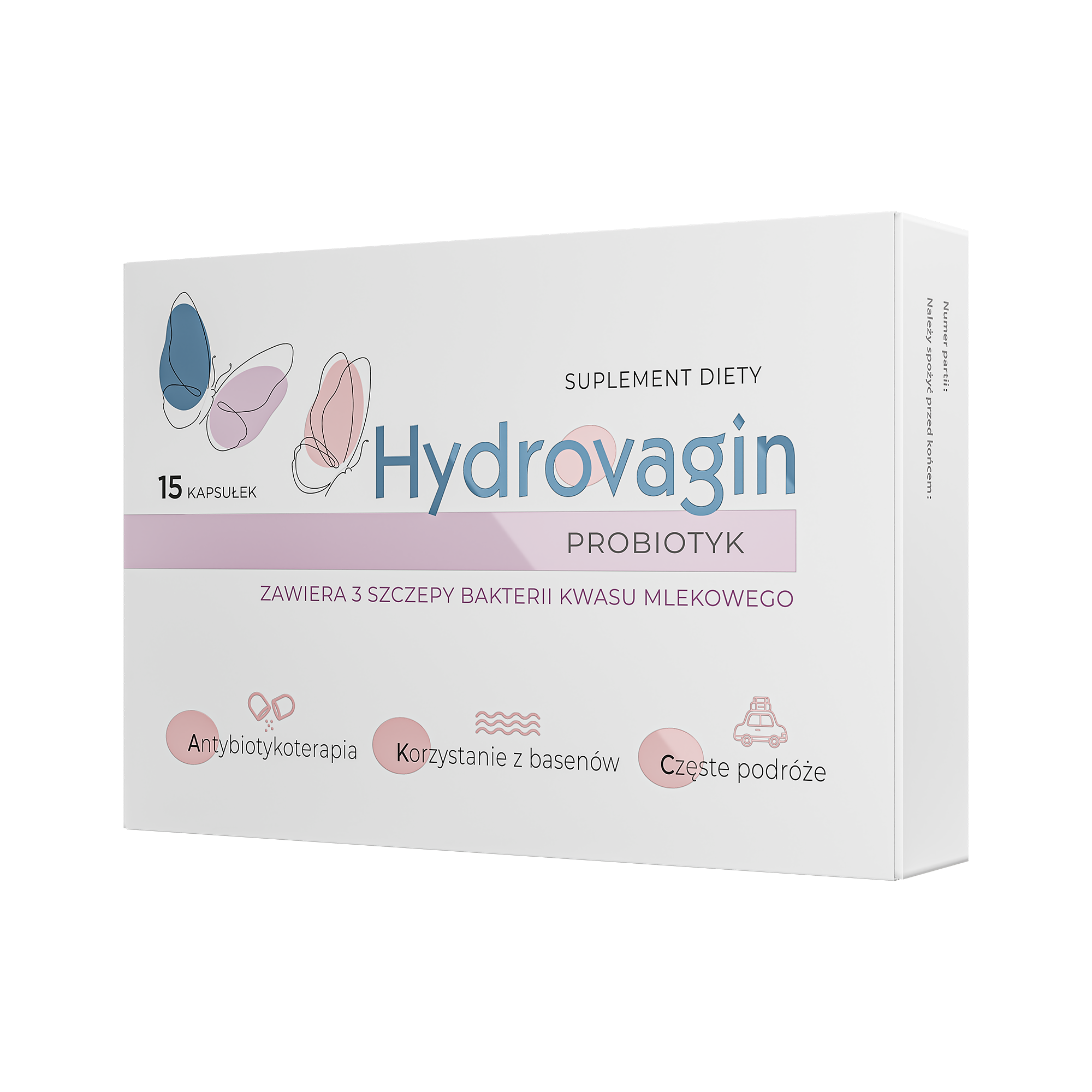 Hydrovagin, probiotyk, kapsułki, 15 sztuk