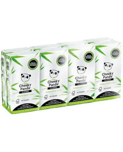 The Cheeky Panda chusteczki higieniczne kieszonkowe 8 sztuk zdjęcie