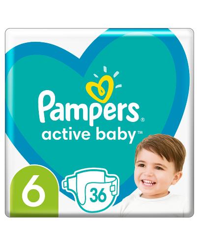 Pampers Pieluchy Active Baby rozmiar 6, 36 sztuk pieluszek - cena, opinie, wskazania zdjęcie