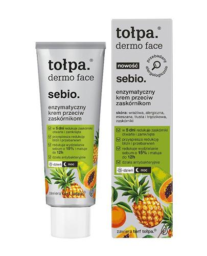 Tołpa Dermo Face Sebio Enzymatyczny krem przeciw zaskórnikom, 40 ml  zdjęcie