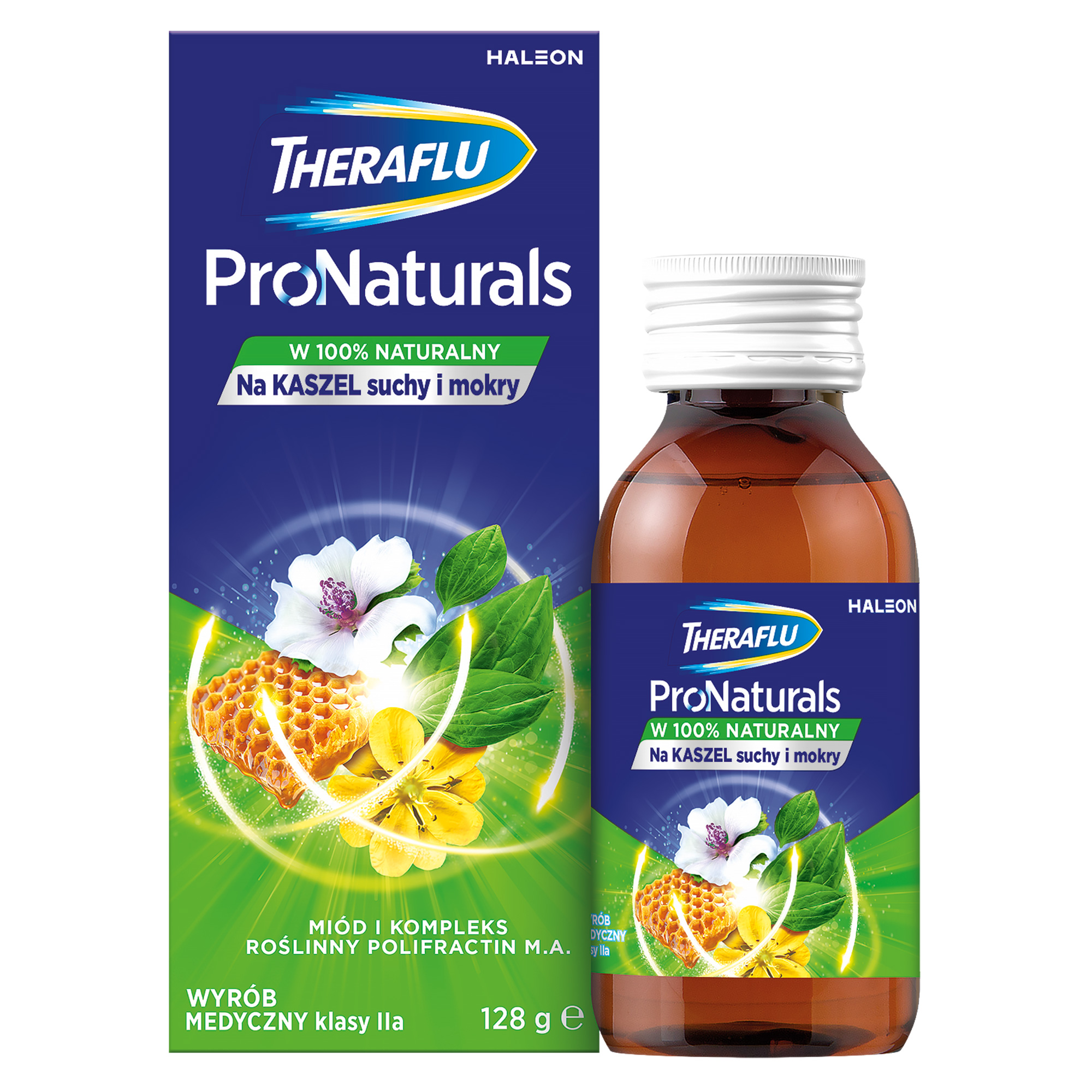 Theraflu Pronaturals, syrop, 128 g zdjęcie
