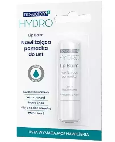 Novaclear Hydro Lip Balm nawilżająca pomadka do ust 4,9 g zdjęcie
