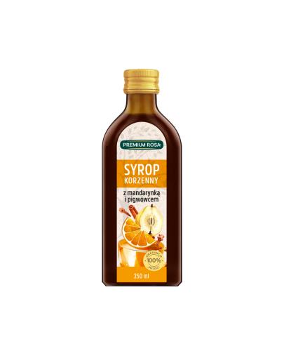 PREMIUM ROSA Syrop Korzenny z Mandarynką i Pigwowcem, 250 ml zdjęcie