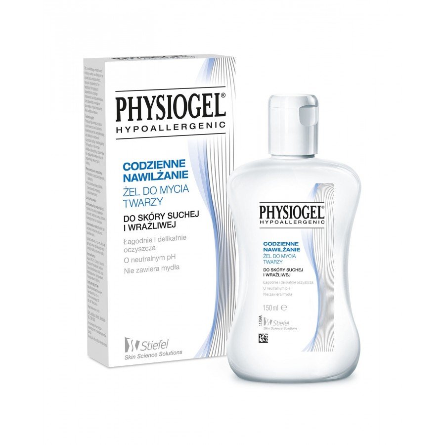 Physiogel Codzienne nawilżanie żel do mycia twarzy 150 ml