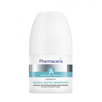 Pharmaceris A Mineral-Biotic dezodorant zapewniający skuteczną ochronę przed poceniem roll-on 50 ml